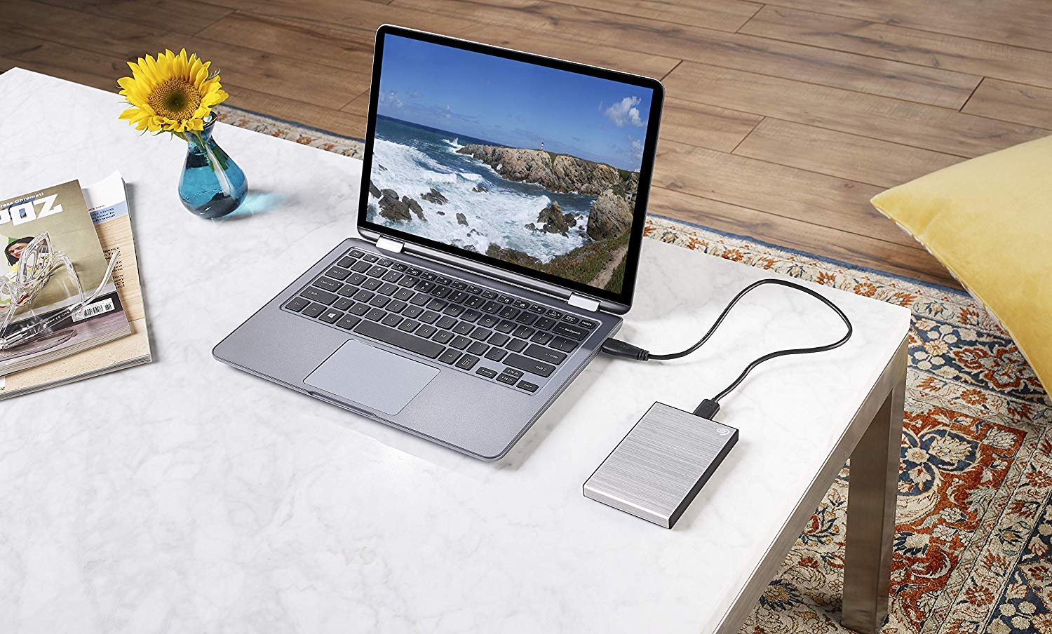 Foto 6 pulgar | Disco Duro Externo Seagate Backup Plus Slim 2 TB USB 3.0 - Venta Internacional