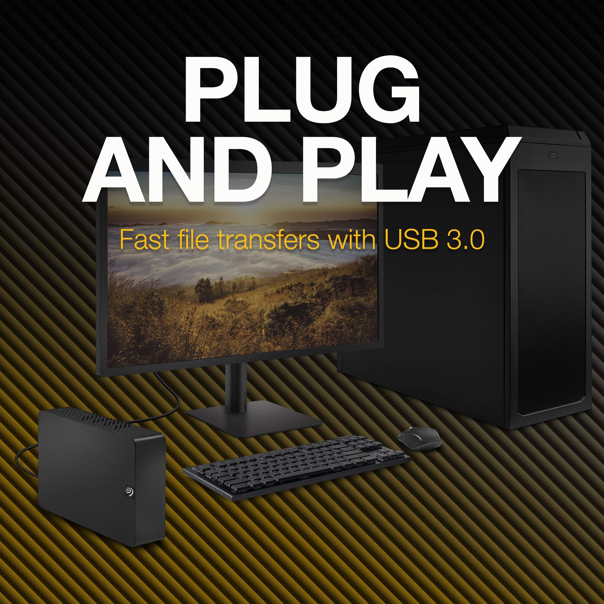 Foto 5 pulgar | Disco Duro Externo Seagate Expansion Desktop 16tb Usb 3.0 - Venta Internacional.