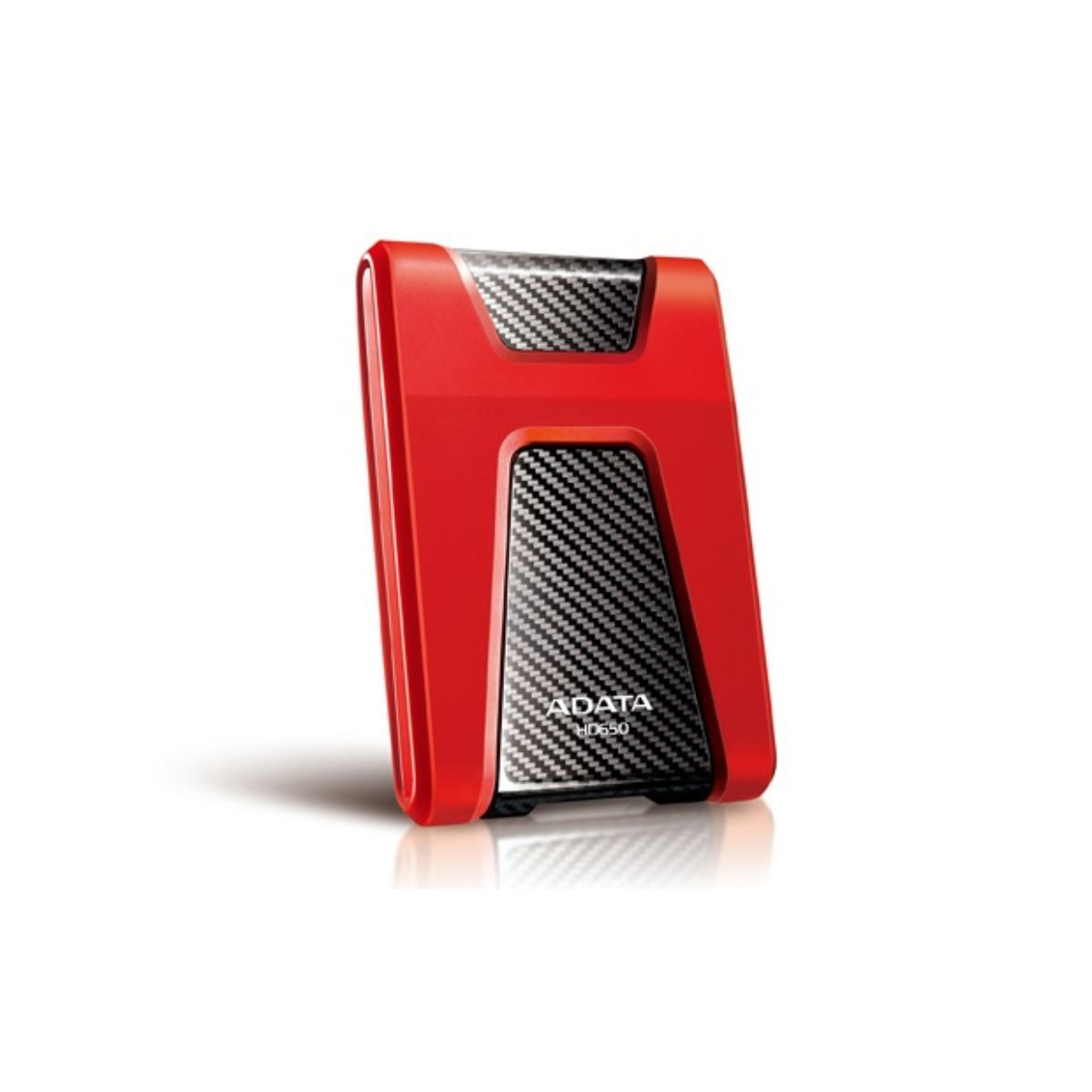 Disco Duro Externo Adata Dashdrive Durable Hd650 2.5'', 1tb, Usb 3.0, Sata, Rojo - Para Mac/pc