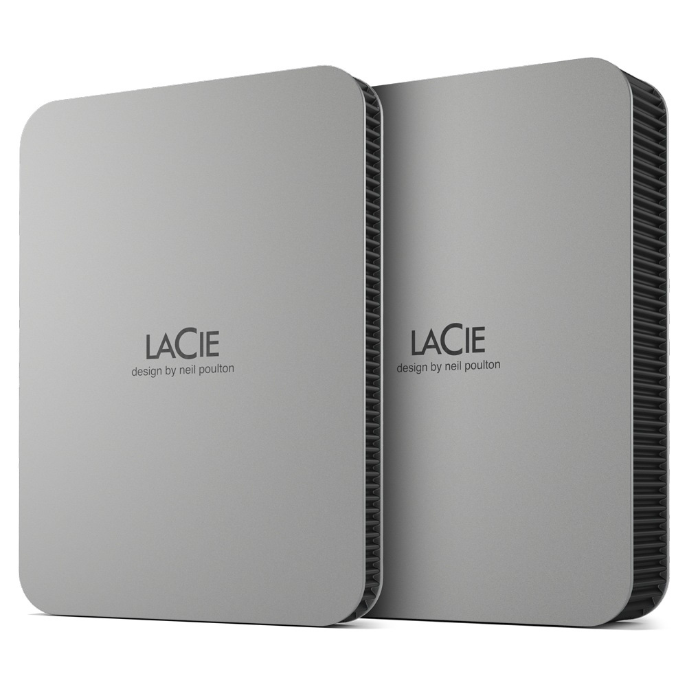 Disco Duro Externo Lacie Mobile Drive 2.5'', 4tb, Usb-c, Plata - Para Mac/pc