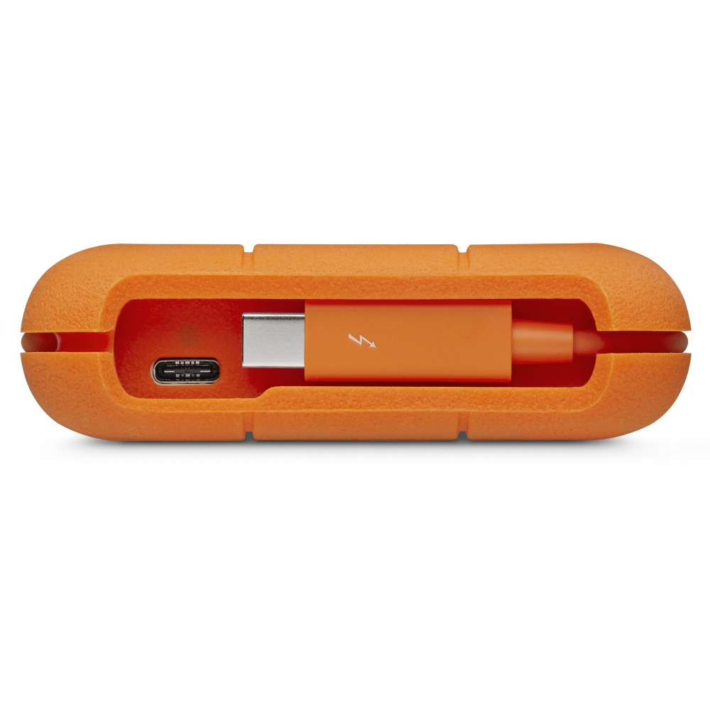 Foto 2 | Disco Duro Externo Lacie Rugged Secure 2.5'', 2tb, Usb-c, Naranja, A Prueba De Agua Y Golpes - Para Mac
