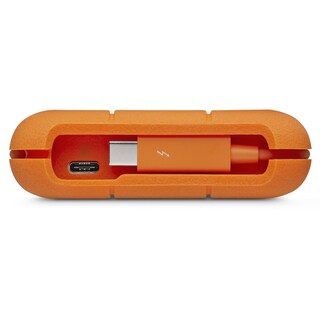 Foto 2 | Disco Duro Externo Lacie Rugged Secure 2.5'', 2tb, Usb-c, Naranja, A Prueba De Agua Y Golpes - Para Mac