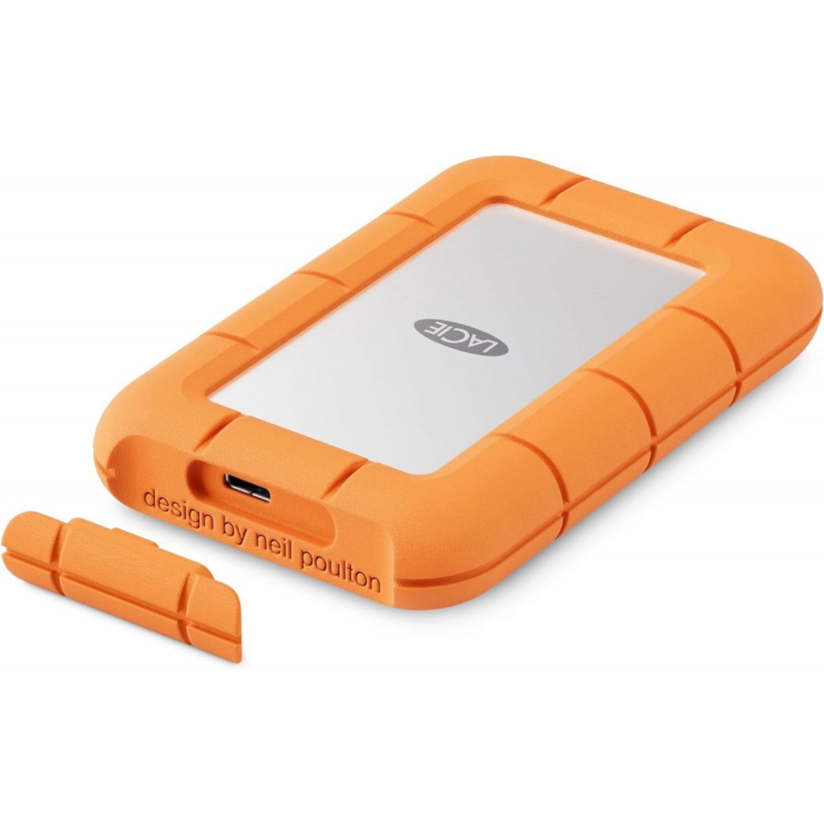 Foto 3 pulgar | Ssd Externo Lacie Rugged Mini Ssd, 2tb, Usb-c, Naranja/plata