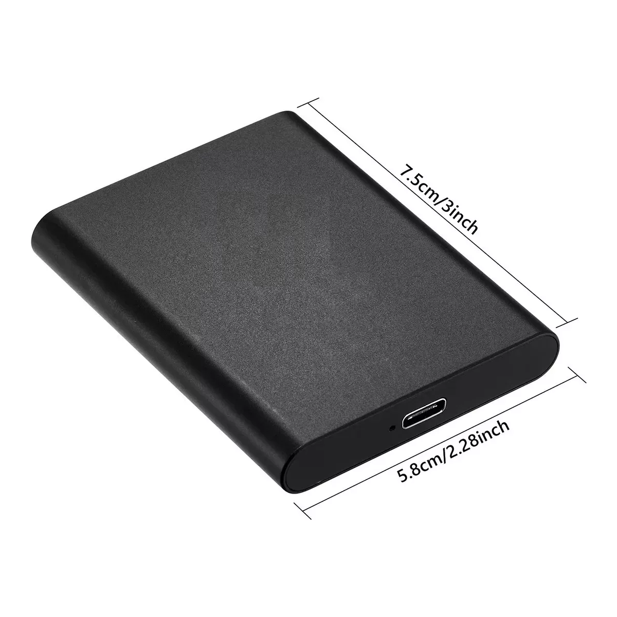 Foto 2 | Disco Portátil Duro Externo Alta Velocidad Ssd 2tb Eo Safe Imports Esi-15381 Negro