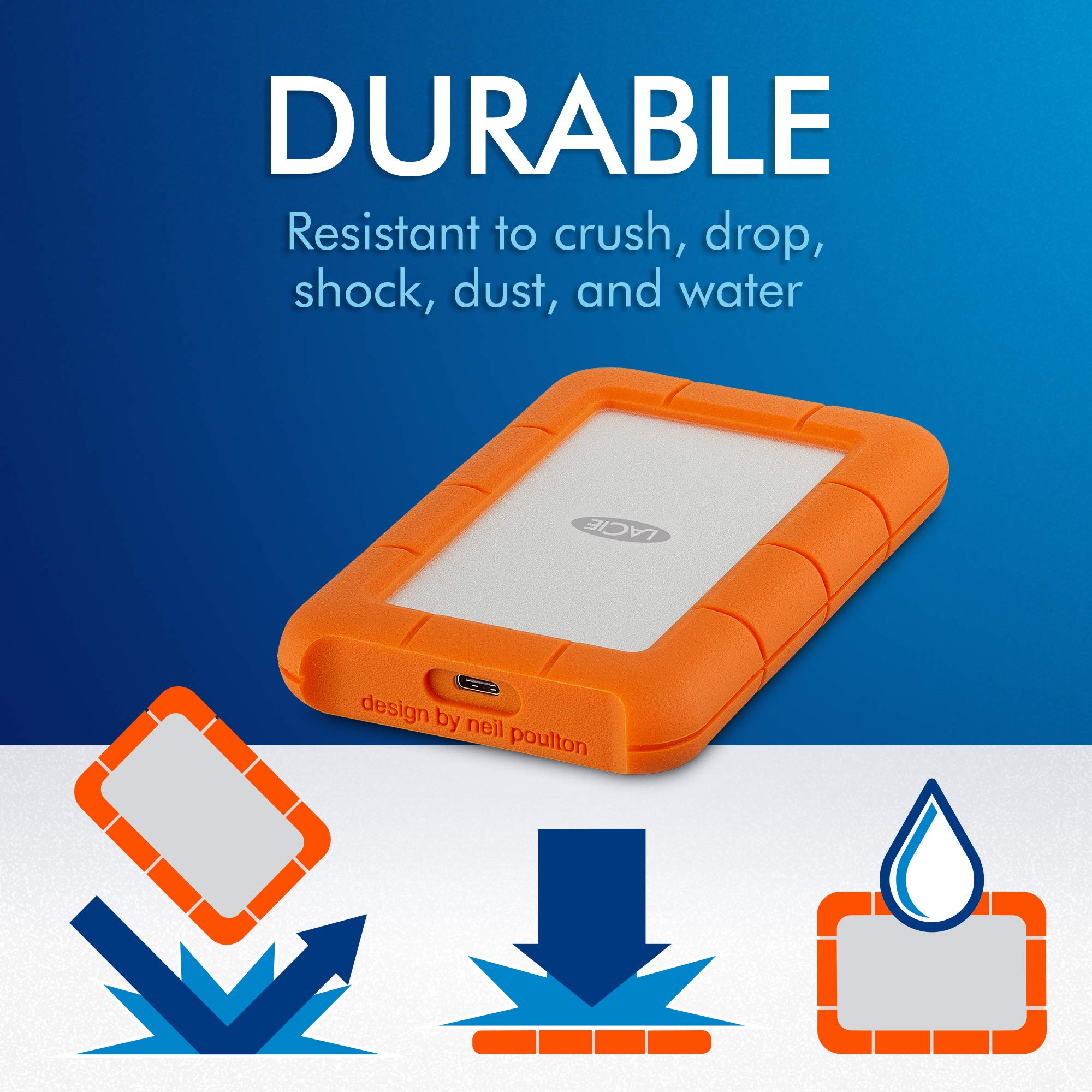 Foto 4 pulgar | Disco Duro Externo Lacie de 5 Tb-Venta Internacional