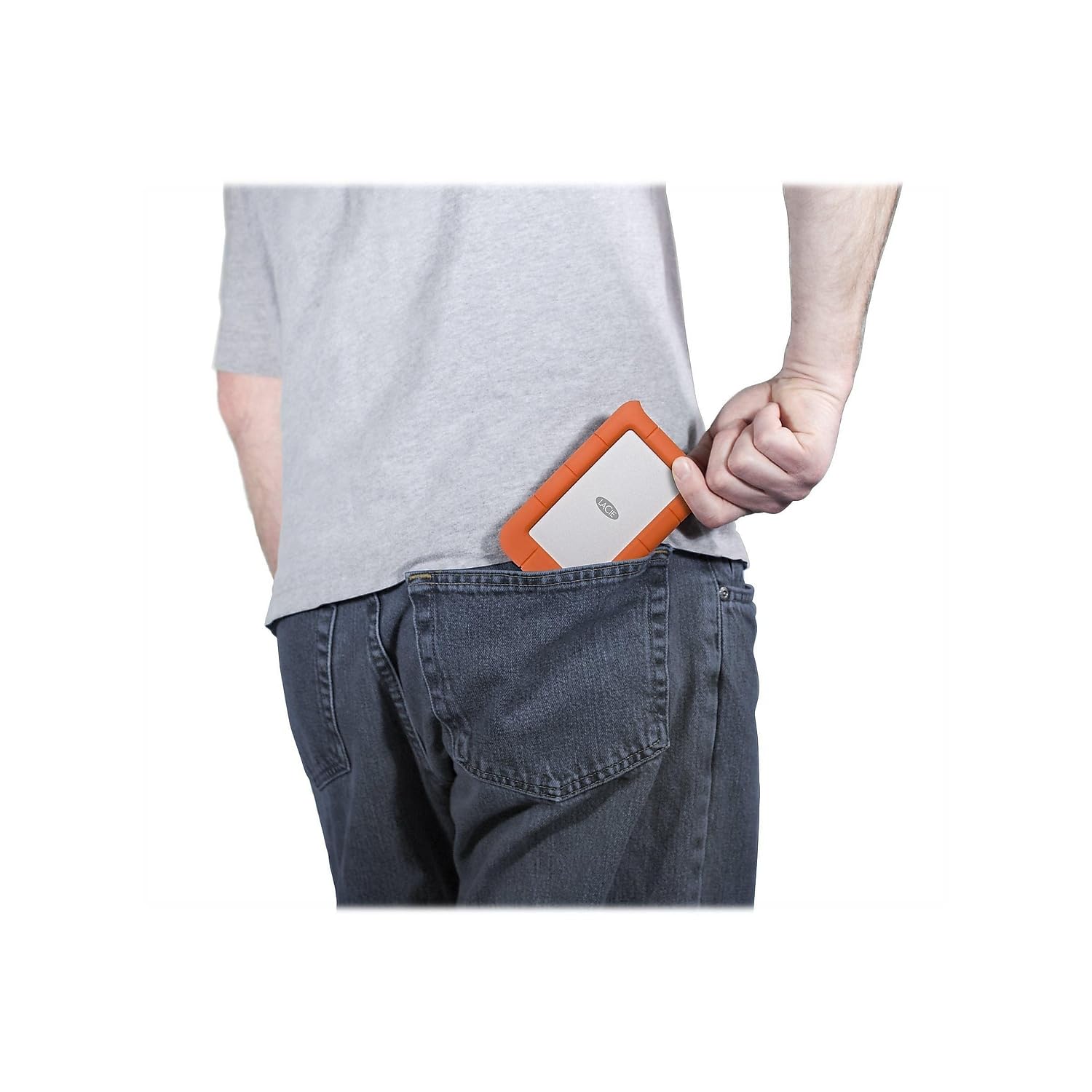 Foto 3 pulgar | Disco Duro Externo Lacie Rugged Mini De 2 Tb Usb 3.0/2.0 Naranja - Venta Internacional.