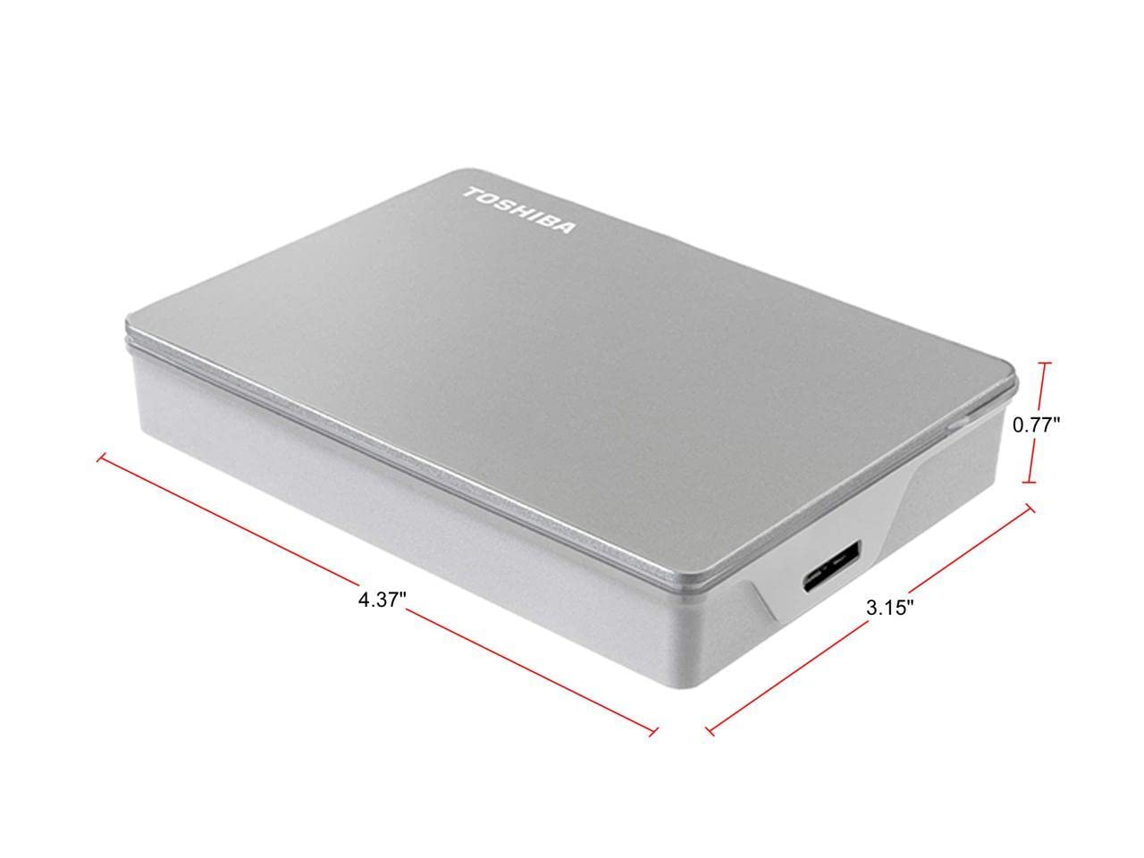 Foto 5 | Disco Duro Externo Portátil Toshiba Canvio Flex 4 TB - Venta Internacional