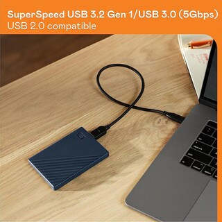 Foto 6 | Disco Duro Externo Wd My Passport Para Mac 2tb Navy - Venta Internacional.