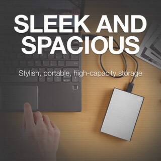 Foto 2 | Disco Duro Externo Seagate One Touch 2tb Usb 3.0 Silver - Venta Internacional