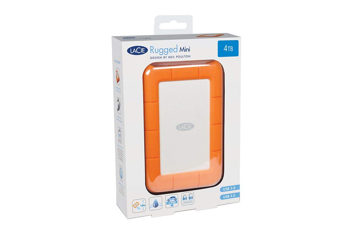Foto 7 | Disco Duro Externo Lacie Rugged Mini 4 Tb Usb 3.0 130 Mb/s - Venta Internacional