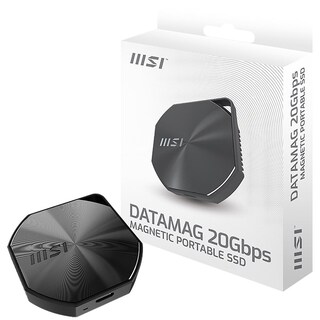 Foto 1 | Unidad De Estado Solido Ssd Externo 2tb Msi Datamag 20gbps Usb-c 1600/1500 Mb/s