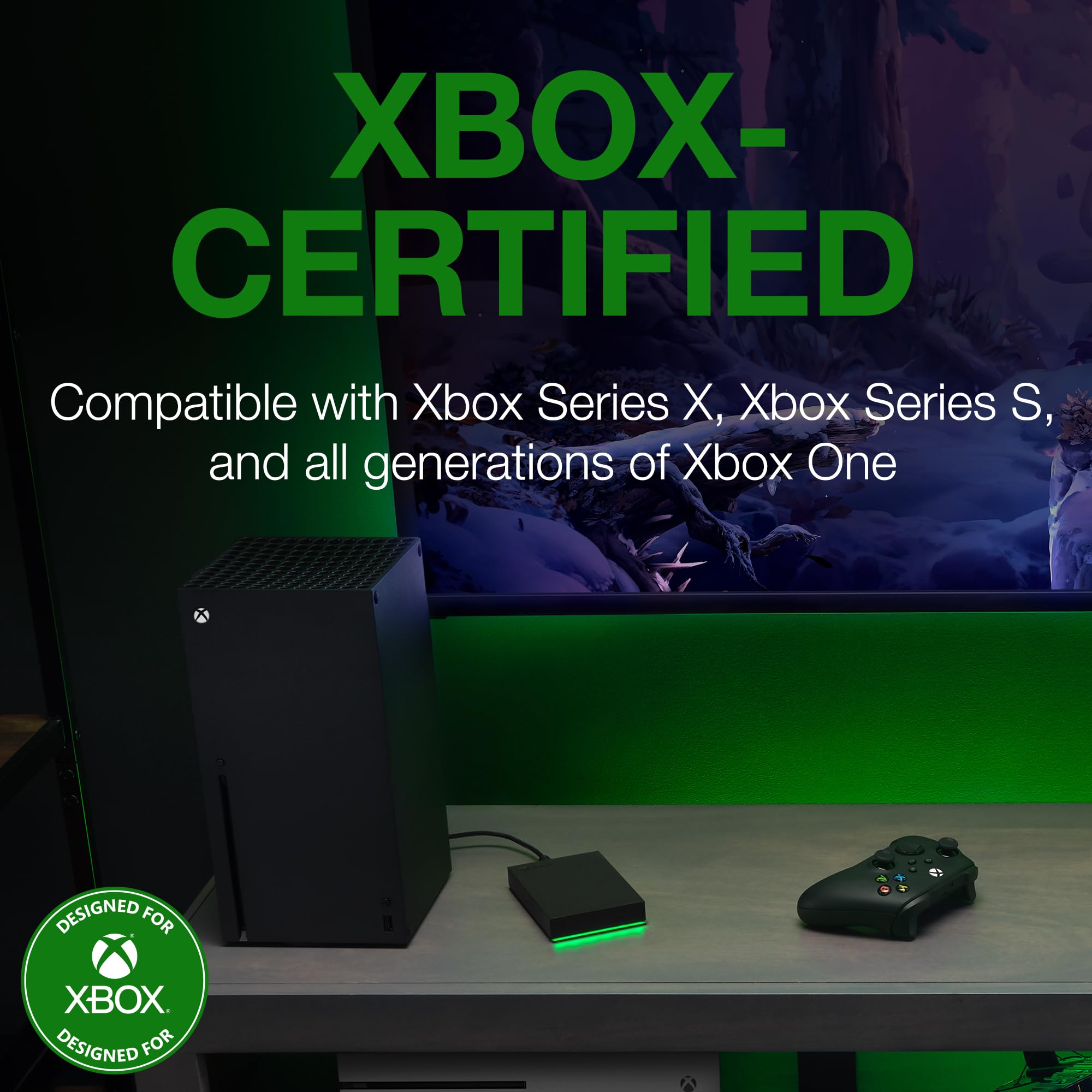 Foto 3 | Disco Duro Externo Seagate Game Drive Para Xbox 5tb Usb 3.2 - Venta Internacional.