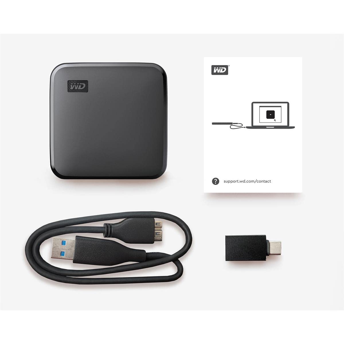 Foto 5 | Unidad De Estado Sólido Portátil Western Digital Elements Se De 2 Tb Con Usb 3.0 - Venta Internacional.