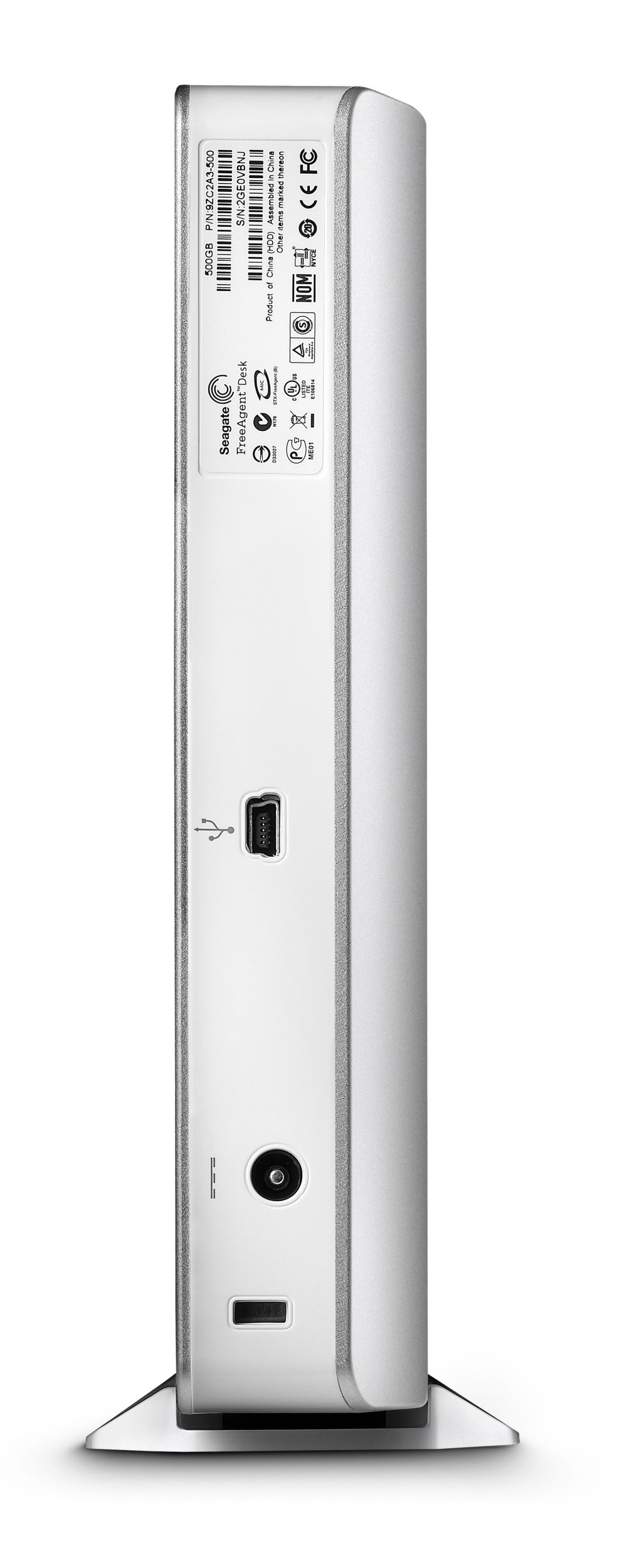 Foto 3 | Disco Duro Externo Seagate Freeagent Desk 500 GB Silver - Venta Internacional