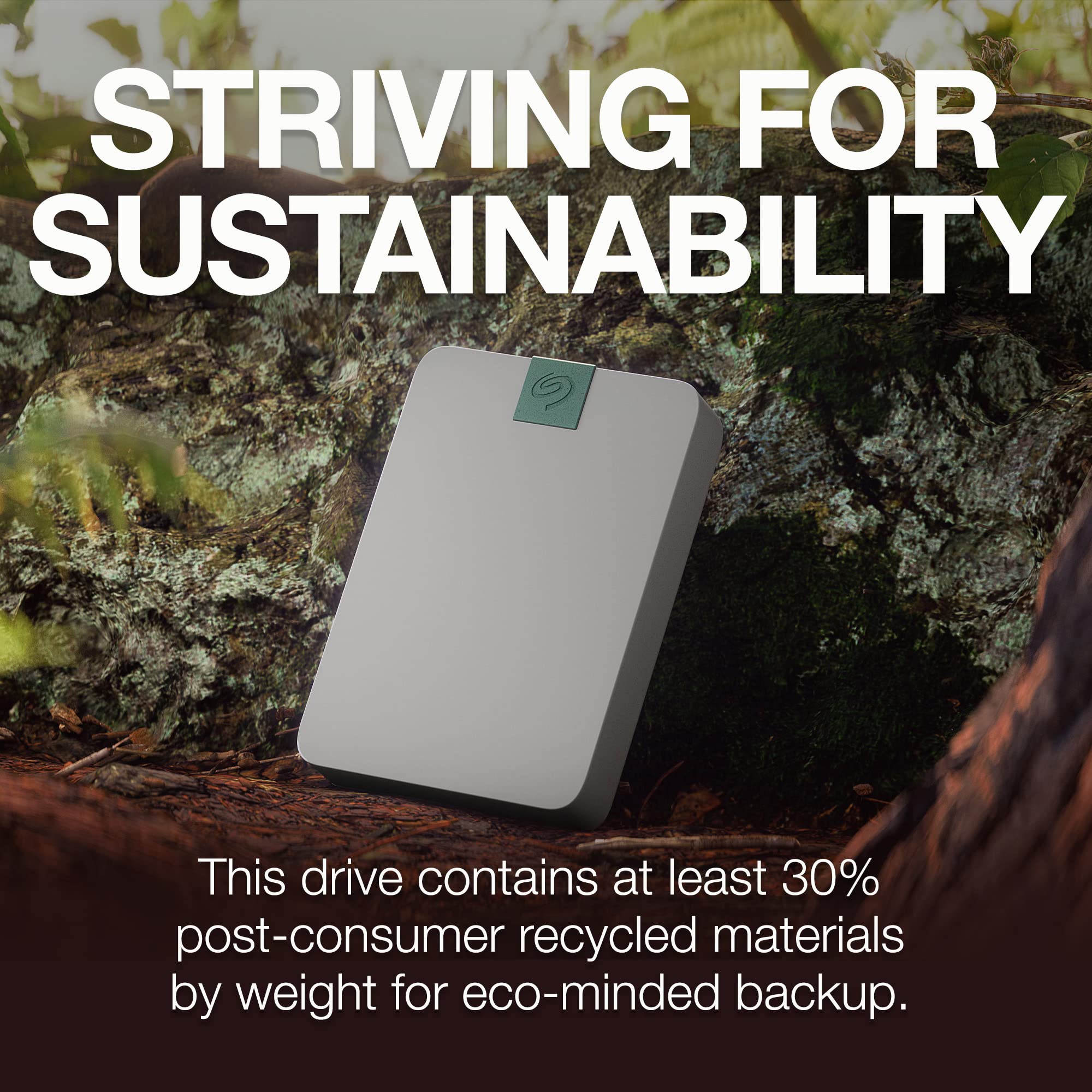 Foto 2 | Disco Duro Externo Seagate Ultra Touch Hdd 4tb - 15mm Gris - Venta Internacional.