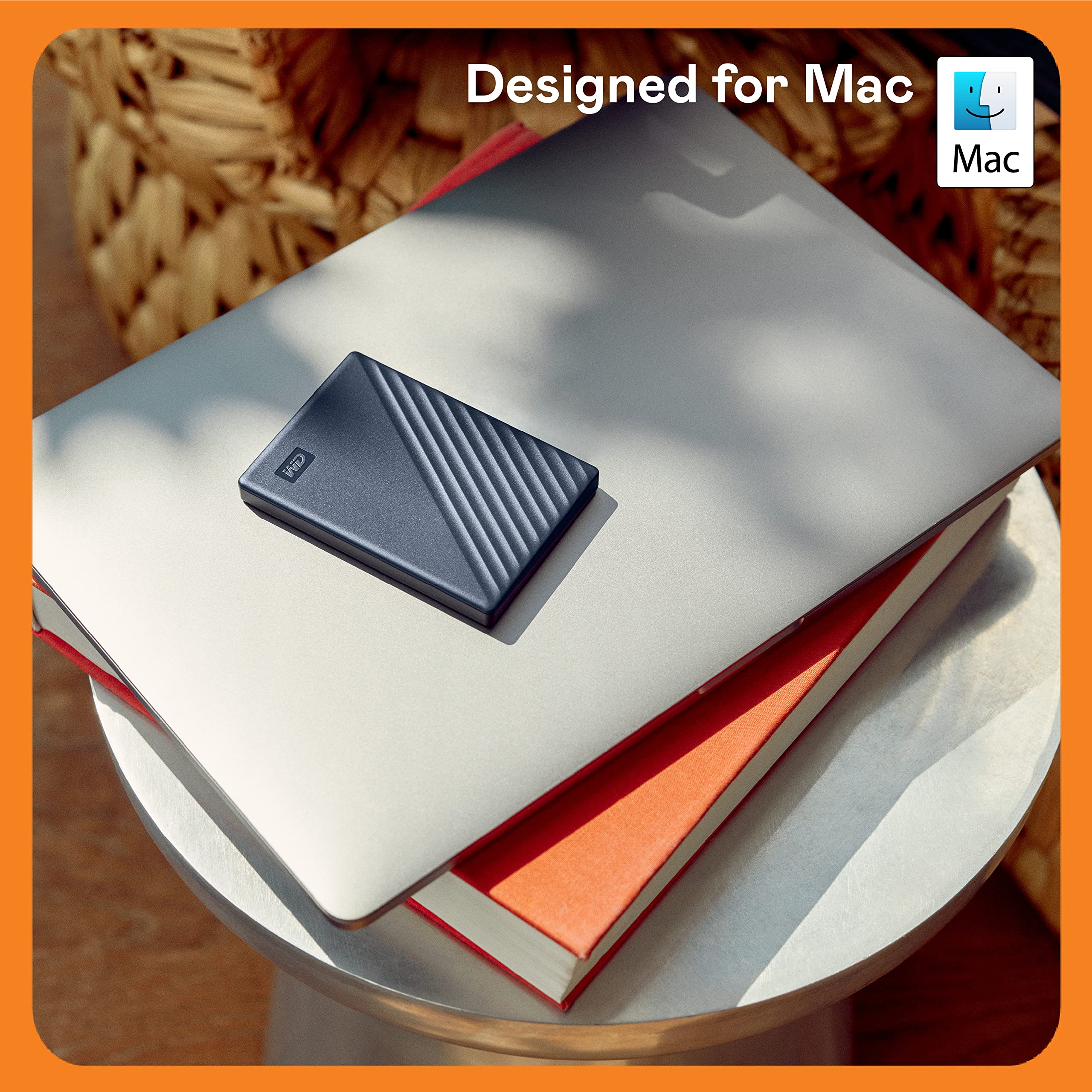 Foto 2 | Disco Duro Externo Wd My Passport Para Mac 5tb Navy - Venta Internacional.