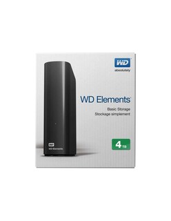 Foto 4 | Disco Duro Wd Elements Negro De 4 Tb Usb 3.0/2.0 3.5'' - Venta Internacional.