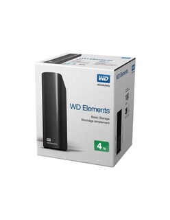 Foto 5 | Disco Duro Wd Elements Negro De 4 Tb Usb 3.0/2.0 3.5'' - Venta Internacional.