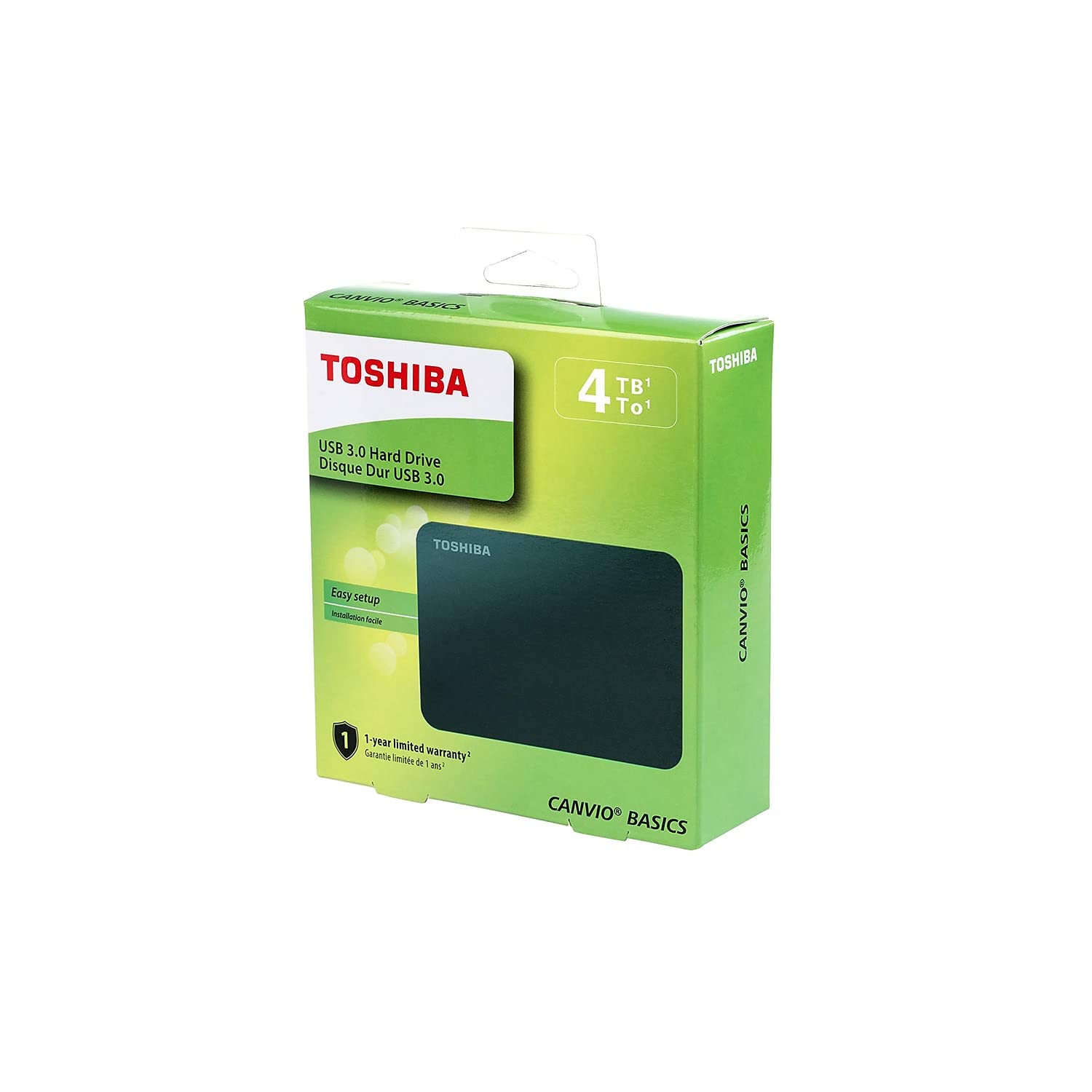 Foto 6 pulgar | Disco Duro Externo Portátil Toshiba Canvio Basics 4 tb - Venta Internacional