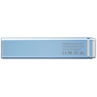 Foto 5 | Unidad De Estado Solido Ssd Externo 2tb Biwin Pd2000 Usb-c 3.2 2050/1800 Mb/s Azul