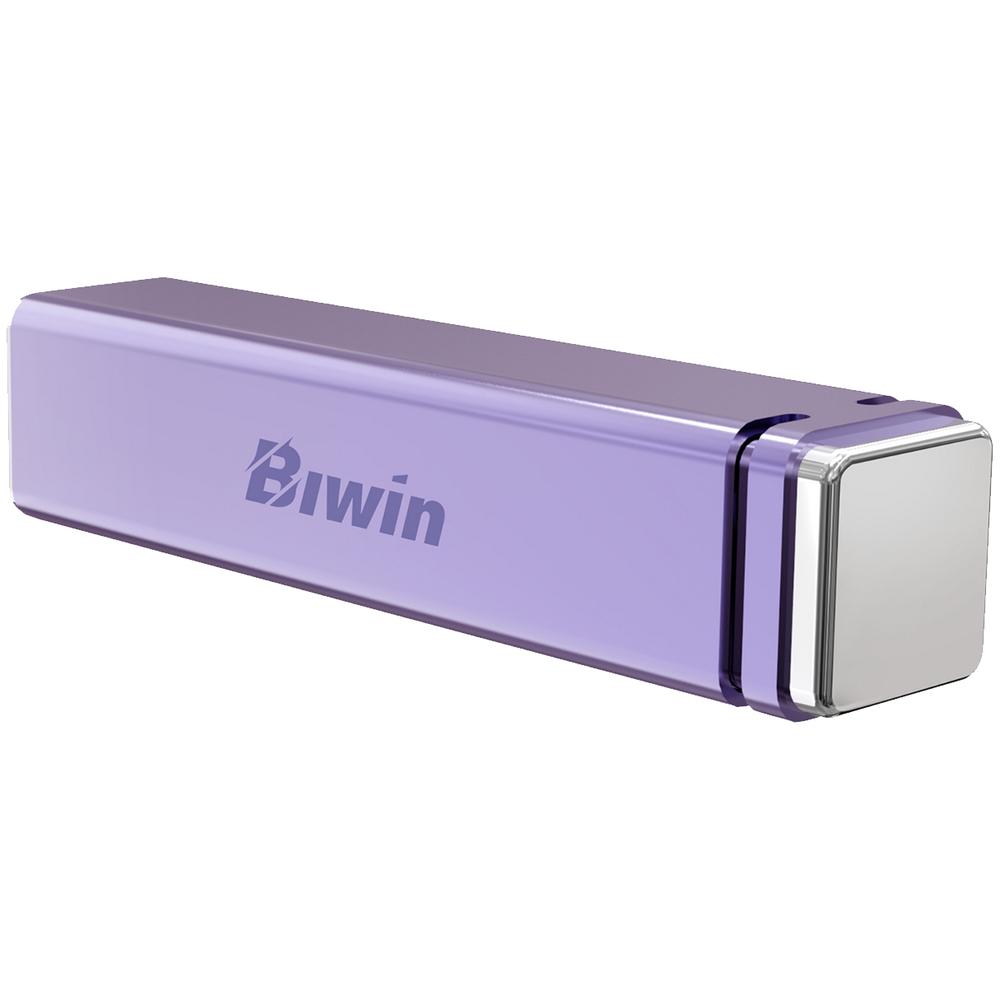 Foto 4 pulgar | Unidad De Estado Solido Ssd Externo 1tb Biwin Pd2000 Usb-c 3.2 2050/1800 Mb/s Morado