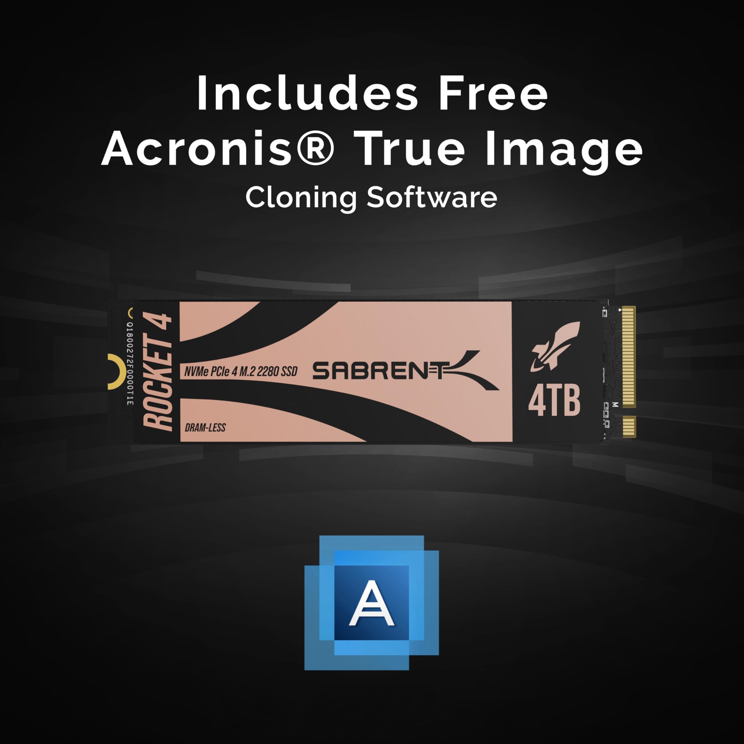 Foto 2 | Ssd Sabrent Rocket 4 Sb-rkt4l Pcie 4.0 Nvme De 4 Tb - Venta Internacional.