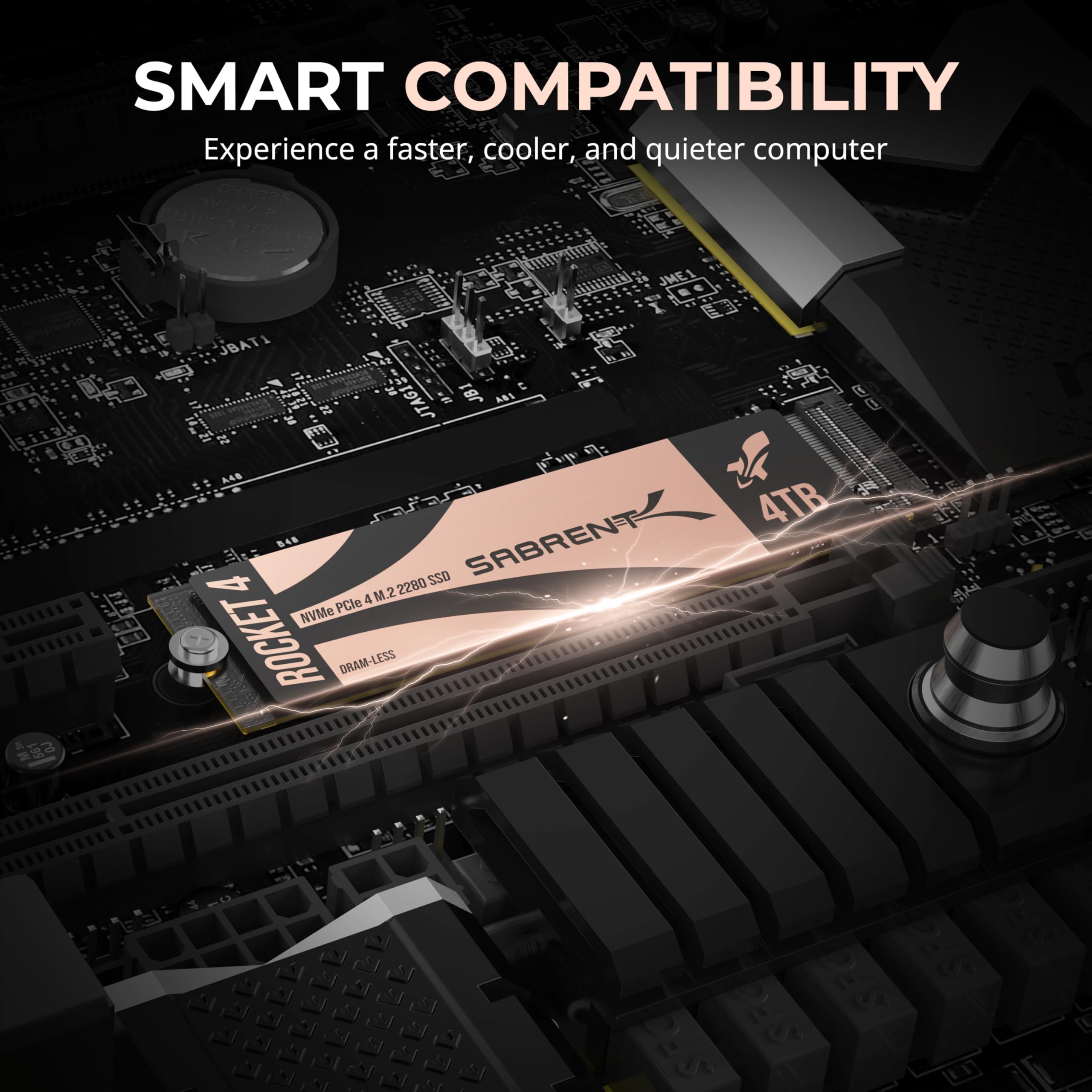 Foto 6 pulgar | Ssd Sabrent Rocket 4 Sb-rkt4l Pcie 4.0 Nvme De 4 Tb - Venta Internacional.