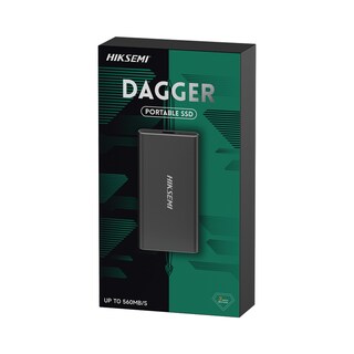 Foto 4 | Unidad De Estado Sólido Portátil De 512 Gb, Hiksemi T200n, Usb Tipo C, 560/510 Mb/s, Negro