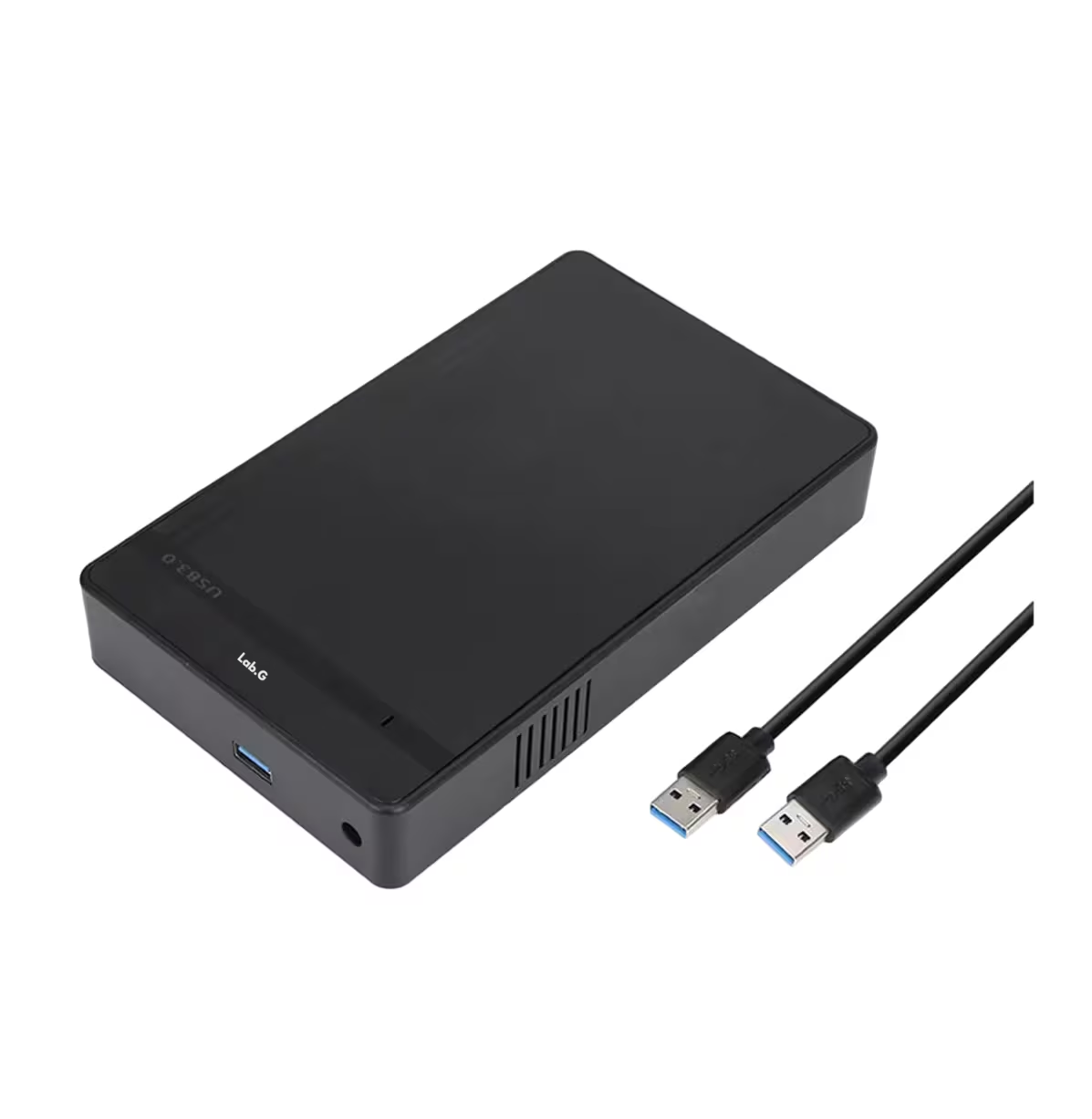 Carcasa Disco Duro Usb 3.0 Lab.g Sata Case 3.5 Y 2.5 Hdd Ssd Negro