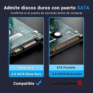 Foto 5 | Carcasa Disco Duro Usb 3.0 Lab.g Sata Case 3.5 Y 2.5 Hdd Ssd Negro