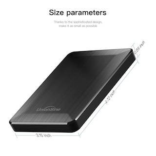 Foto 3 | Portable External Hard Drive UnionSine 320GB USB 3.0