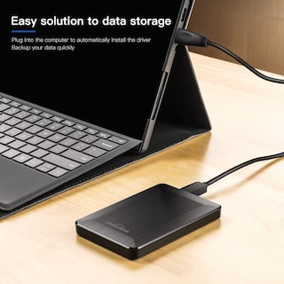 Foto 6 | Portable External Hard Drive UnionSine 320GB USB 3.0
