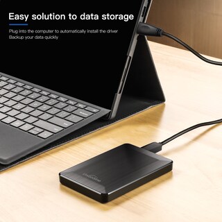 Foto 6 | Portable External HDD UnionSine 250gb Usb 3.0 Transfer 5gbps
