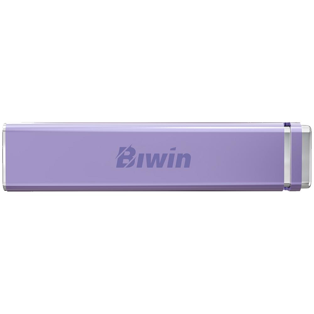 Foto 2 pulgar | Unidad De Estado Solido Ssd Externo 4tb Biwin Pd2000 Usb-c 3.2 2000/1800 Mb/s Morado