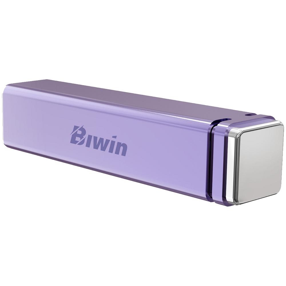 Foto 4 pulgar | Unidad De Estado Solido Ssd Externo 4tb Biwin Pd2000 Usb-c 3.2 2000/1800 Mb/s Morado