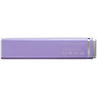 Foto 5 | Unidad De Estado Solido Ssd Externo 4tb Biwin Pd2000 Usb-c 3.2 2000/1800 Mb/s Morado