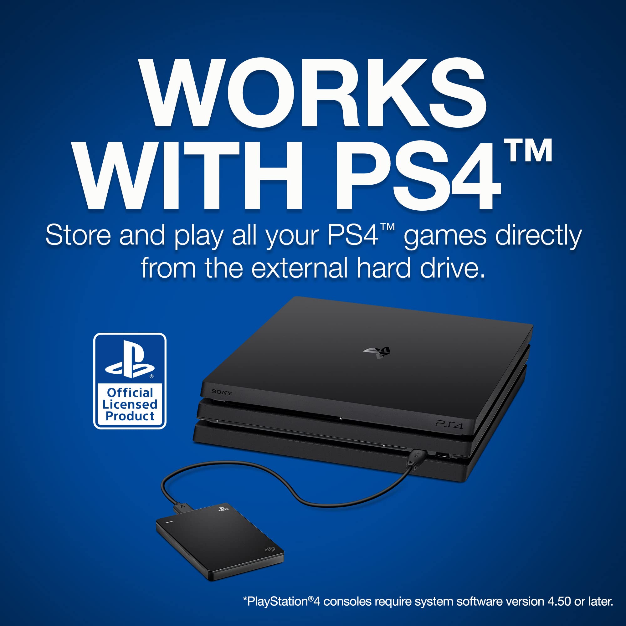 Foto 5 pulgar | Disco Duro Externo Seagate Game Drive 4tb Para Playstation - Venta Internacional.
