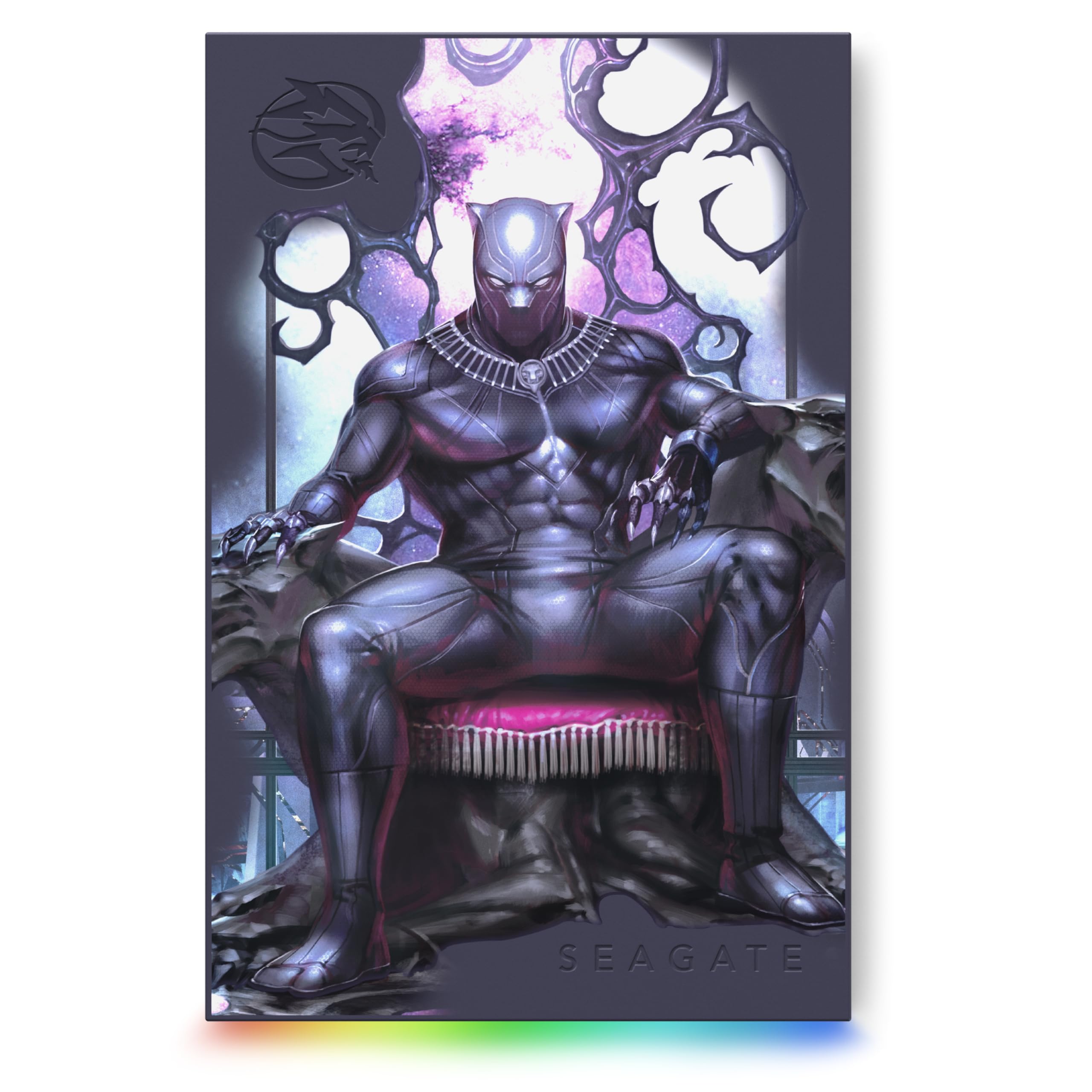 Disco Duro Externo Seagate King Of Wakanda Se Firecuda 2 Tb Usb 3.2 - Venta Internacional.