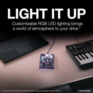 Foto 4 | Disco Duro Externo Seagate King Of Wakanda Se Firecuda 2 Tb Usb 3.2 - Venta Internacional.