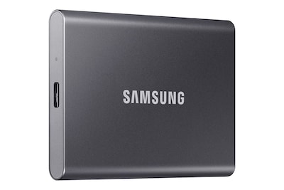 Foto 2 | Ssd Portátil Samsung T7 De 500 Gb Usb 3.2 Gen. 2, Color Gris Titanio - Venta Internacional.