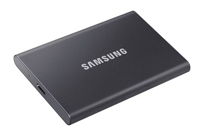 Foto 5 | Ssd Portátil Samsung T7 De 500 Gb Usb 3.2 Gen. 2, Color Gris Titanio - Venta Internacional.