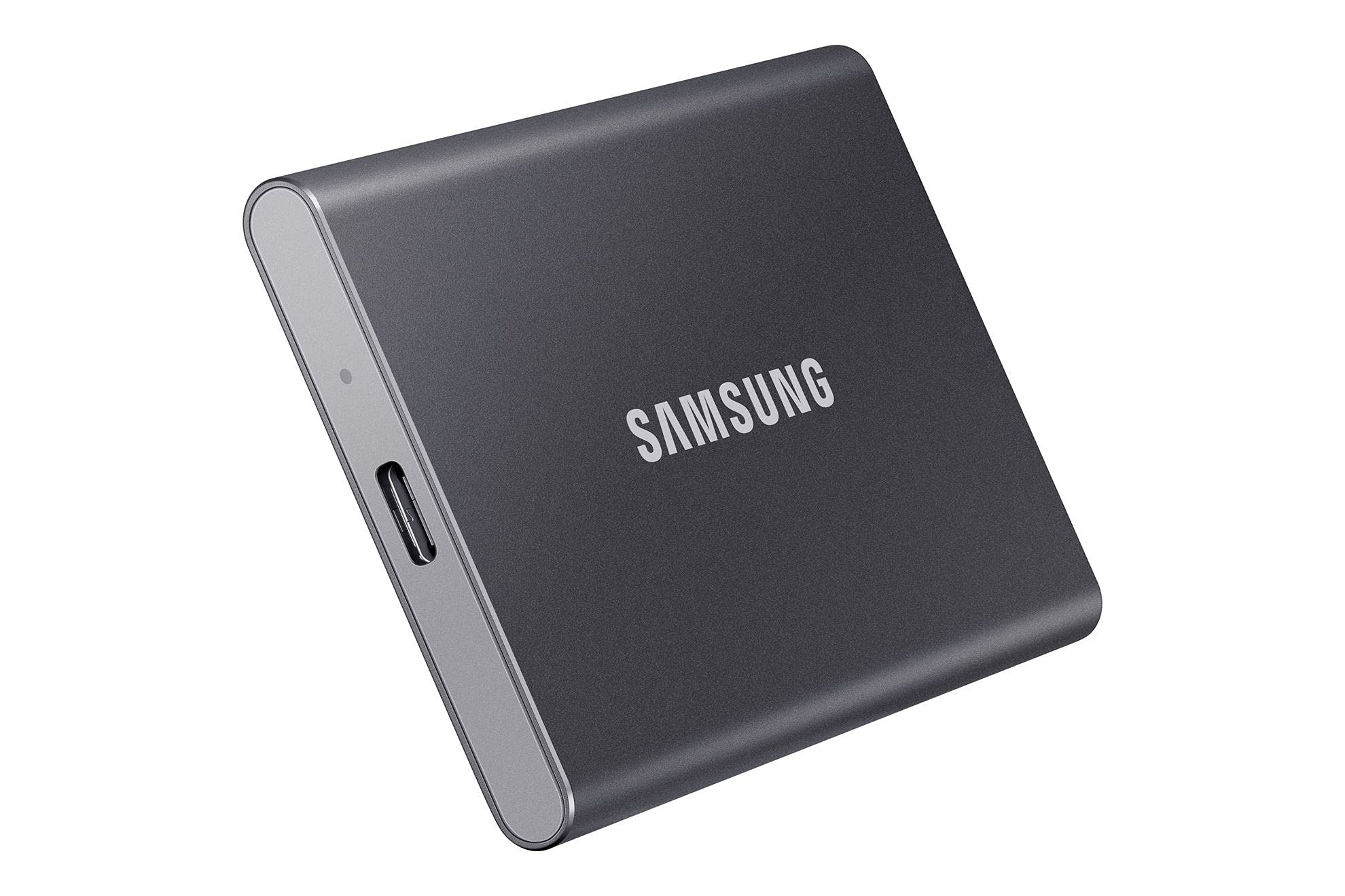 Foto 7 pulgar | Ssd Portátil Samsung T7 De 500 Gb Usb 3.2 Gen. 2, Color Gris Titanio - Venta Internacional.
