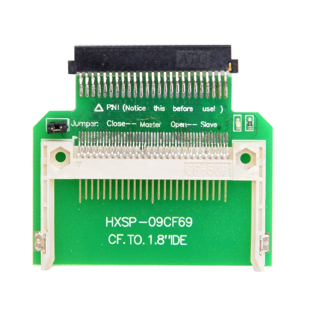 Adaptador De Tarjeta De Memoria Cf Compact Flash A Ssd Ide De 1,8 Pulgadas - Venta Internacional.