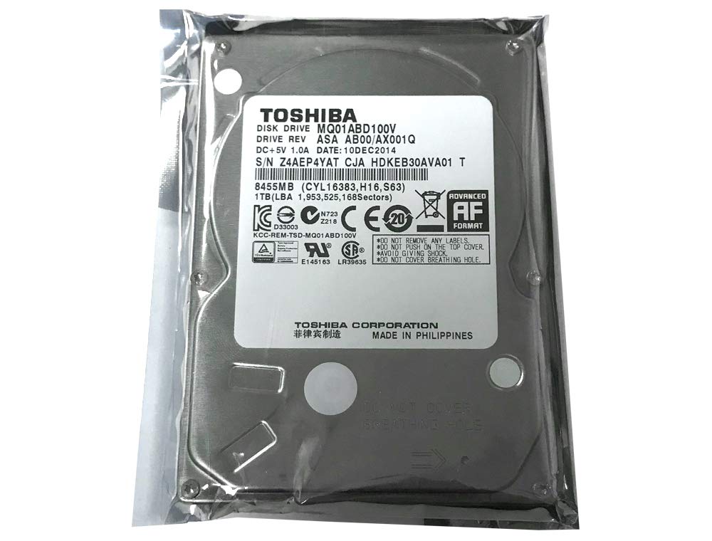 Foto 3 pulgar | Disco Duro Toshiba 1 Tb 5400 Rpm 2.5'' Sata 3.0 Gb/s Ps3/ps4 - Venta Internacional.