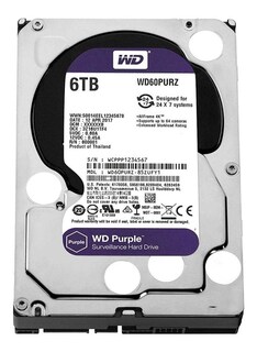 Foto 1 | Disco Duro Western Digital Wd Purple Surveillance De 6 Tb - Venta Internacional.