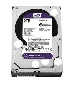 Foto 1 | Unidad De Disco Duro Surveillance Western Digital Wd Purple De 2 Tb - Venta Internacional.