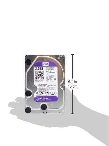 Foto 3 pulgar | Unidad De Disco Duro Surveillance Western Digital Wd Purple De 2 Tb - Venta Internacional.