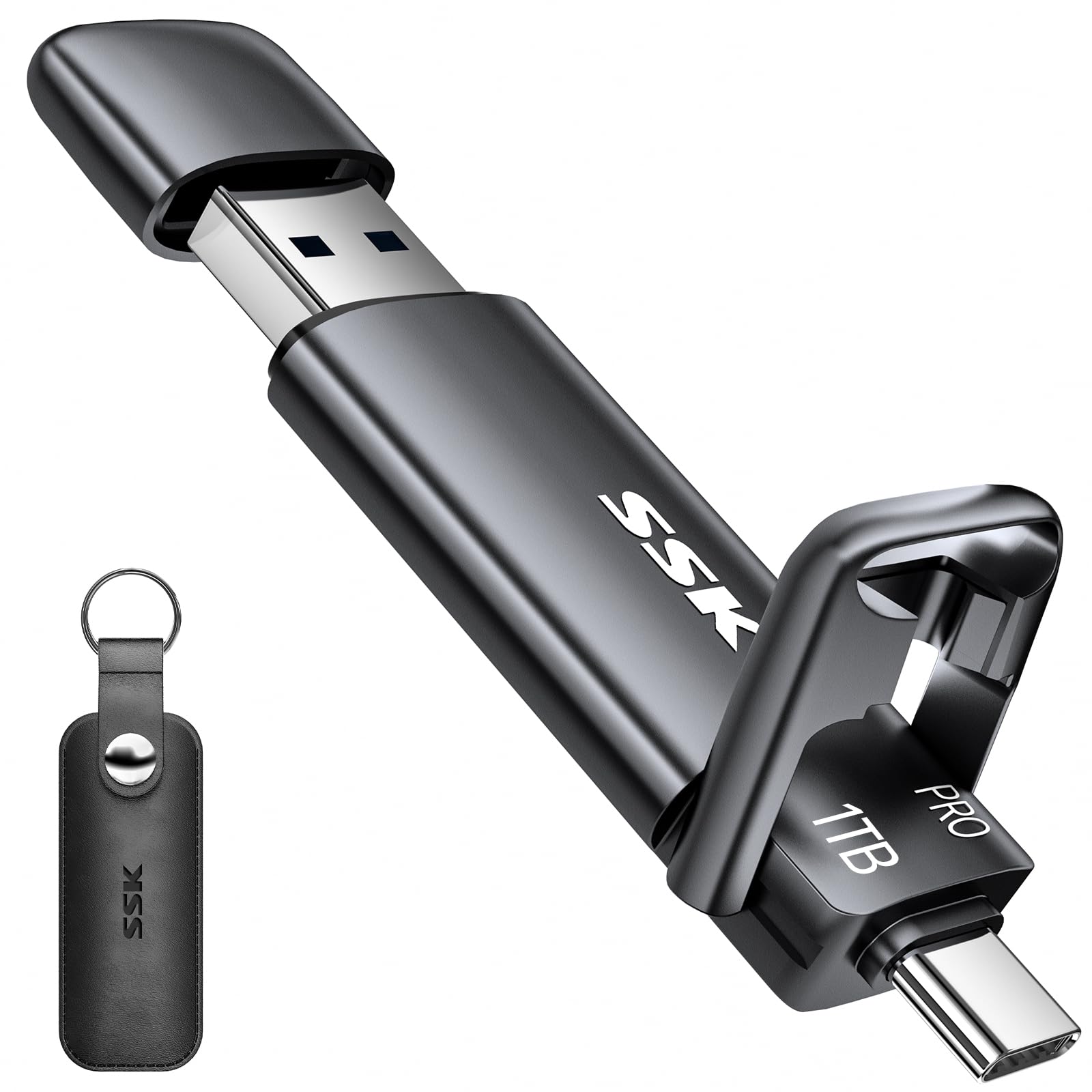 Foto 2 pulgar | Unidad Flash Ssd Externa Ssk Usb C De 1 Tb - Venta Internacional.