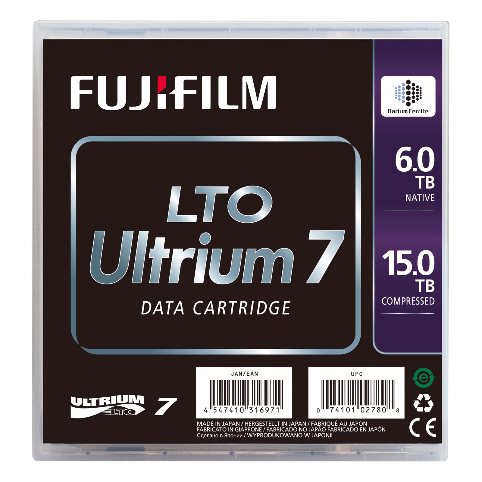 Foto 2 pulgar | Cartucho De Datos Fujifilm Fuji Lto Ultrium 7 6 Tb/15 Tb (16456574) - Venta Internacional.