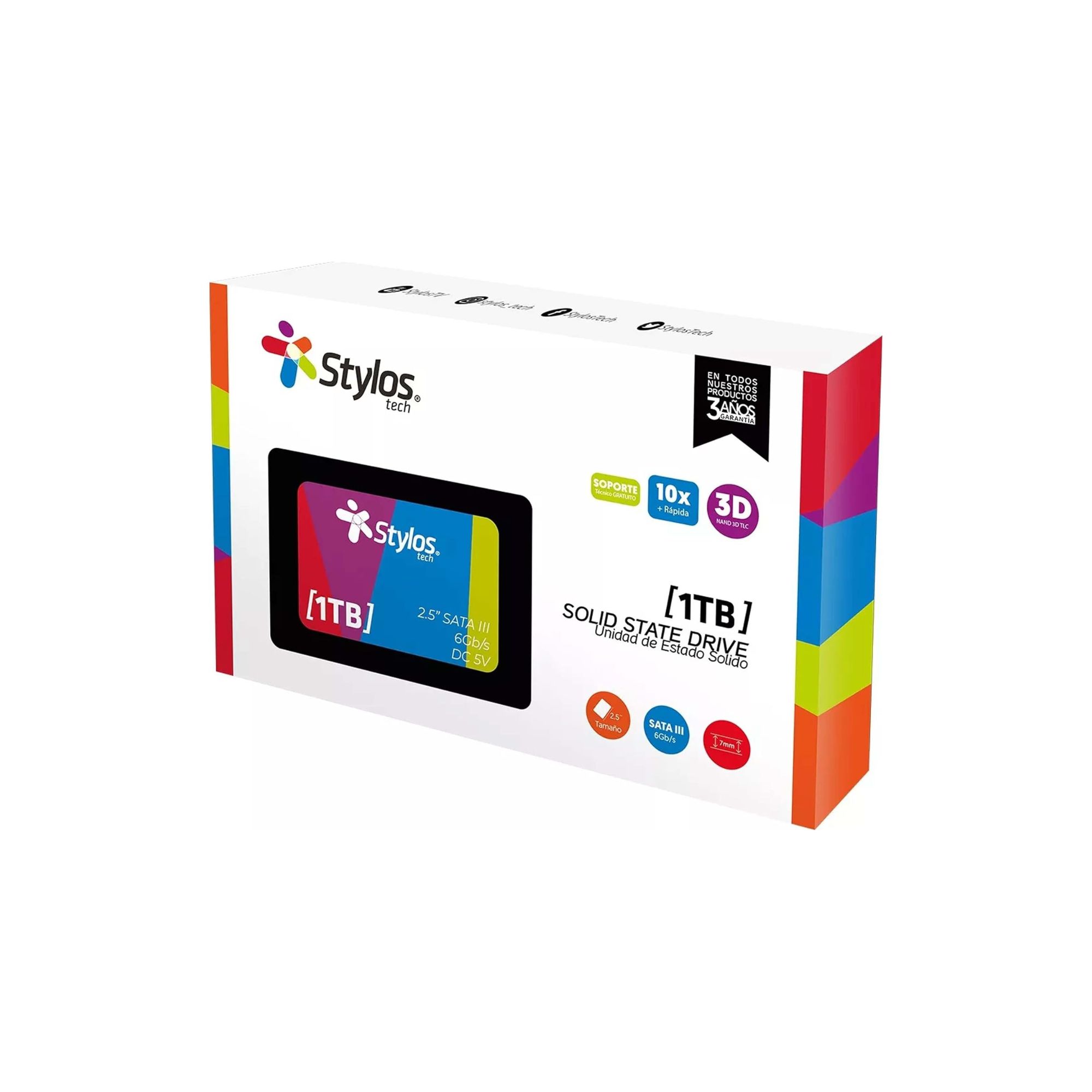 Foto 2 | Unidad De Estado Sólido De 1 Tb, Stylos Stmssd4b 2.5'', 560/510 Mb/s